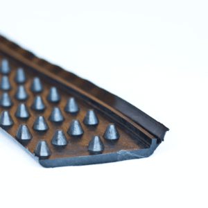 photo of black dimple board waterproofing membrane - top cap